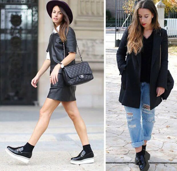 Лоферы и носки женские. Образы с лоферами на толстой подошве. Бершка лоферы женские на толстой подошве. С чем носить лоферы на толстой подошве. Лоферы мода 2022.