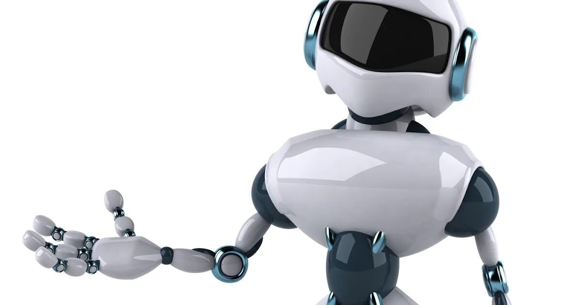 Робот. Искусственный интеллект на белом фоне. Робот бот. Торговый робот для форекс. Изображение робота.