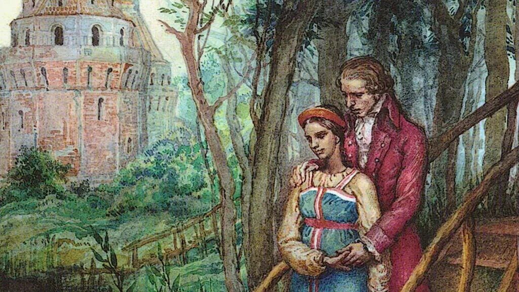 Образ бедной лизы. Хижина бедной Лизы. Бедная Лиза Карамзин картина. Карамзин бедная Лиза в стиле Импрессионизм. Бедная Лиза Карамзин Анюта.