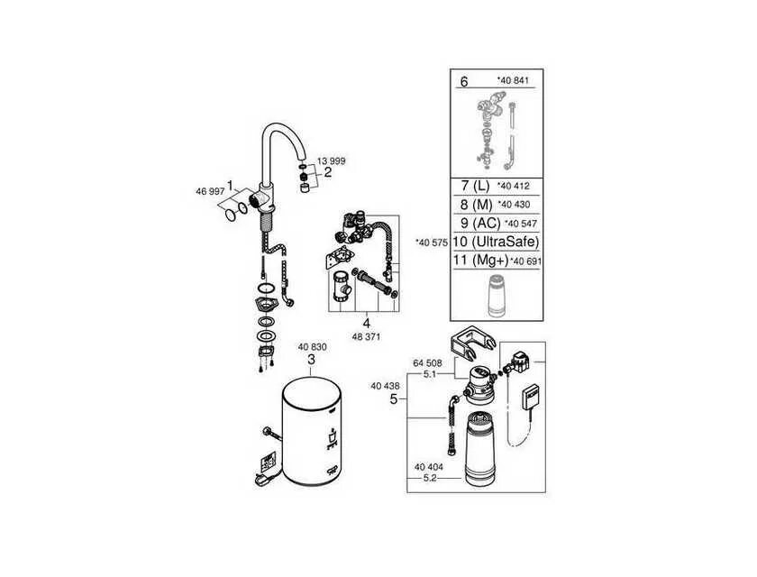 Grohe mono. Grohe red mono ii. grohe смеситель для кухни схема. grohe red mono ii с бойлером m-size. схема дозатора grohe.