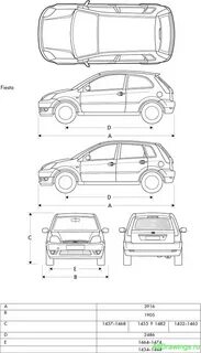 Ford fusion размеры