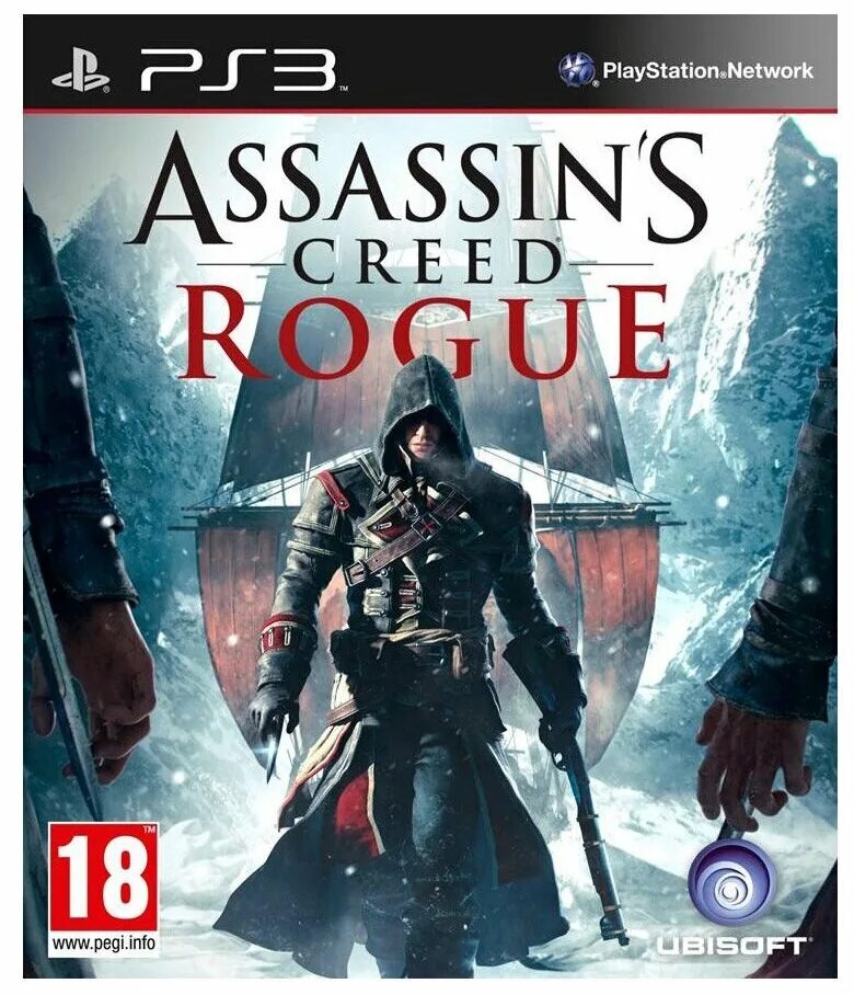 Игра на playstation creed. Assassin's Creed Rogue ps3 диск. Ассасин на плейстейшен 3.