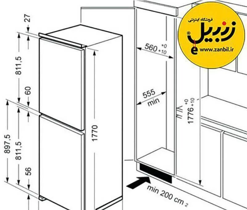 Высота встраиваемого холодильника. Холодильник Gorenje nrki2181e1 схема встраивания. Ширина холодильника стандартная Индезит. Габариты Индезит холодильник двухкамерный холодильник. Встраиваемый холодильник Gorenje nrki2181e1 схема встраивания.