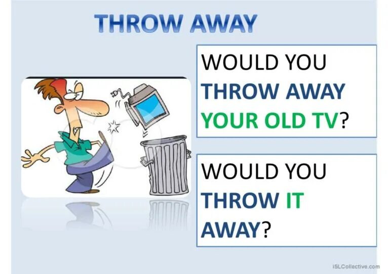 Throw them away. Предложение с Throw away. Throw out Throw away разница. Throw away meaning. Throw at to разница.