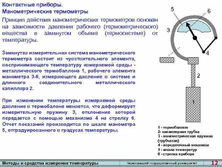Лабораторная работа измерение температуры термометрами