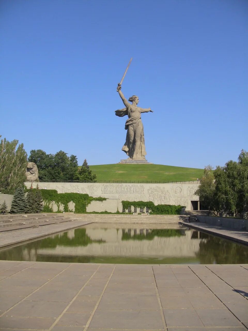Памятники волгограда на карте