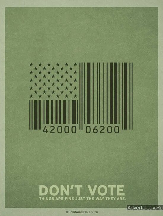 Don t vote. Orbitoclast logo.