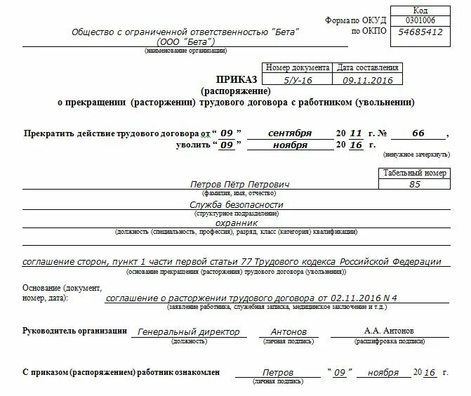 Увольнение с согласия работника в. Основание для увольнения по соглашению сторон в приказе. Форма приказа на увольнение по соглашению сторон. Уволить по соглашению сторон приказ образец. Приказ на увольнение по соглашению сторон образец 2021.