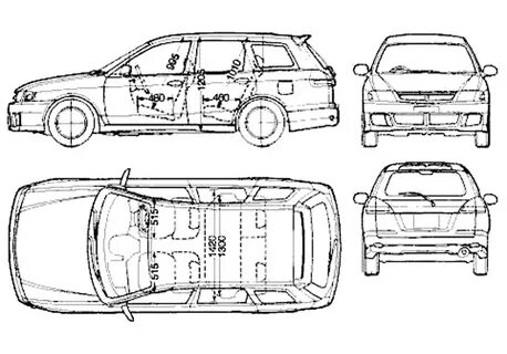 Nissan sunny габариты