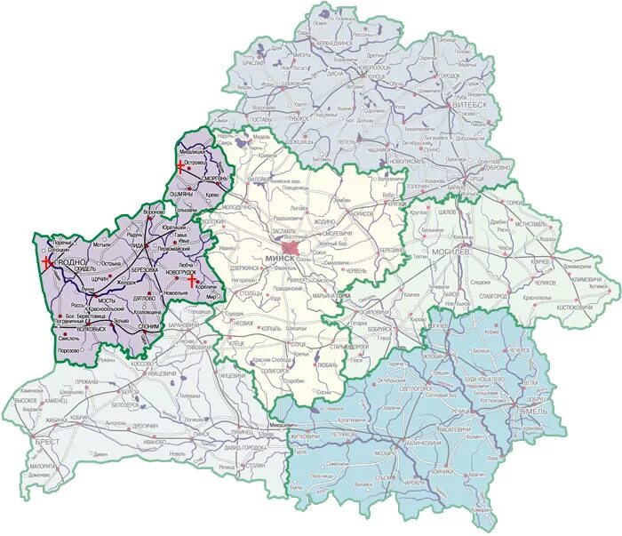 Г гродно на карте белоруссии. Гродненская область на карте беларуси. Гродно на карте белоруссии показать. Гродно на карте белоруссии границы. Гродно белоруссия на карте белоруссии.