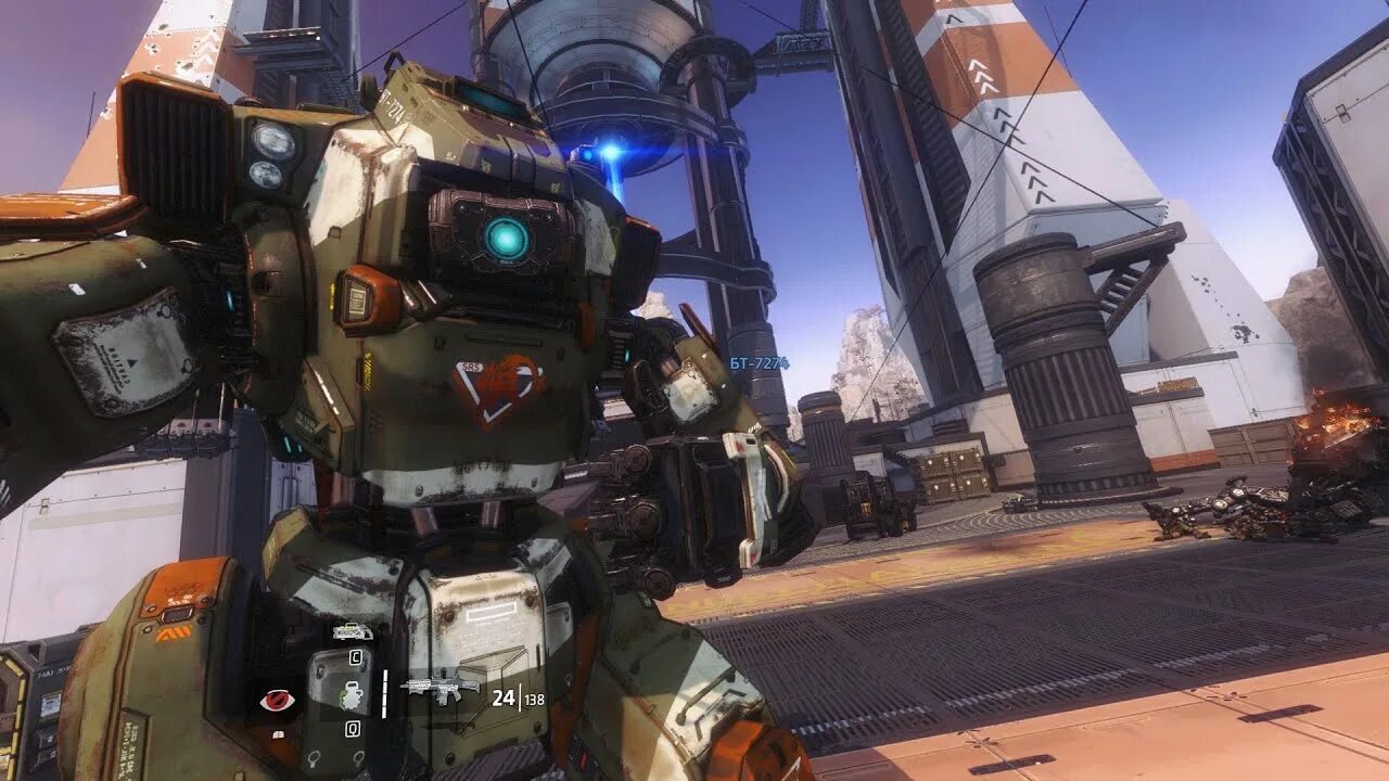 Titanfall 2 разрешение. Титанфол 2. тайтон фол 2. бт 7274. titanfall 2 bt-7274.