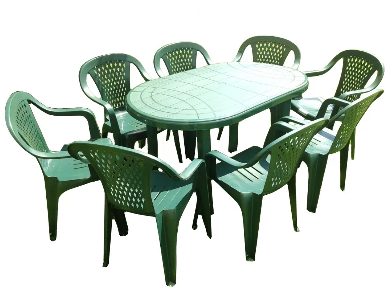 Комплект пластиковой мебели (стол Суматра "Sumatra" 1400х800 + 6 кресел "Ибица"). Комплект пластиковой мебели (стол Нирвана + 8 кресел Флинт). Комплект садовой мебели (стул PC 630\стол pt-846-1). Комплект пластиковой мебели стол Суматра.