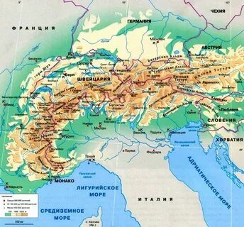На территории какой из двух горных систем