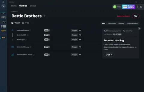 Cheats brother