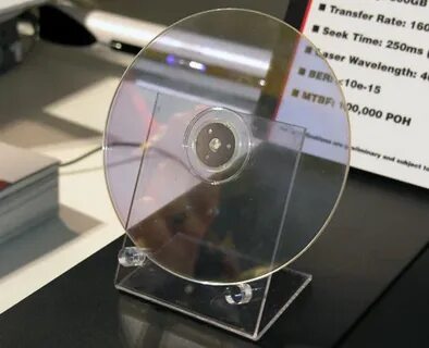 Современный носитель информации плоский круглый блестящий