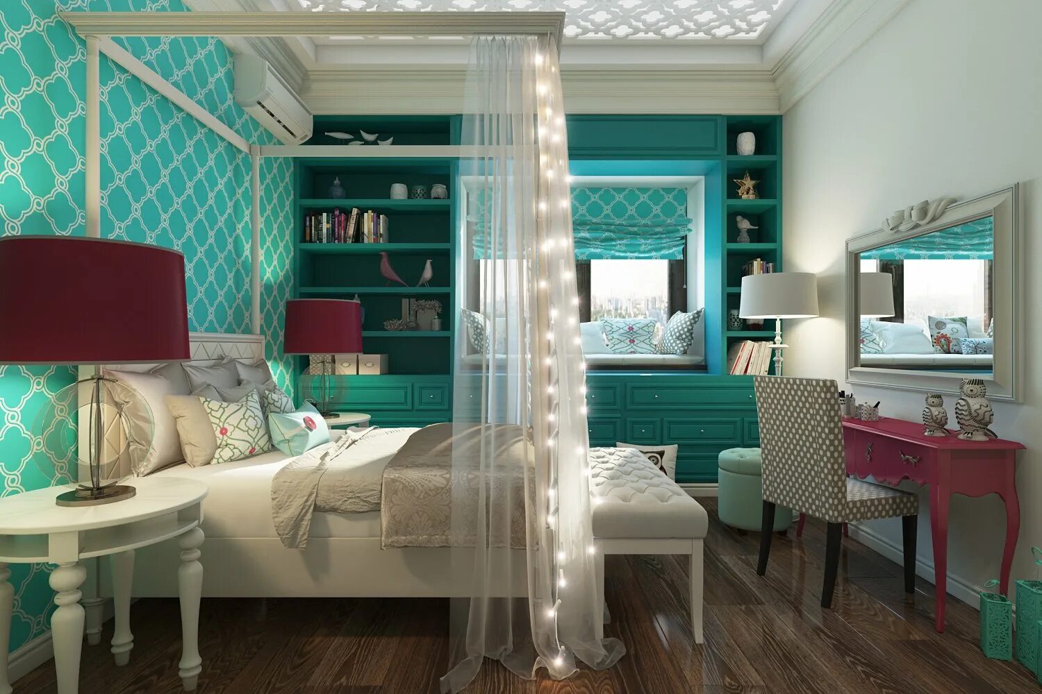 Интерьер комнаты для молодой девушки. Современный интерьер комнаты для девушки. Спальня для девушки. Спальня для девушки. Розовая комната.