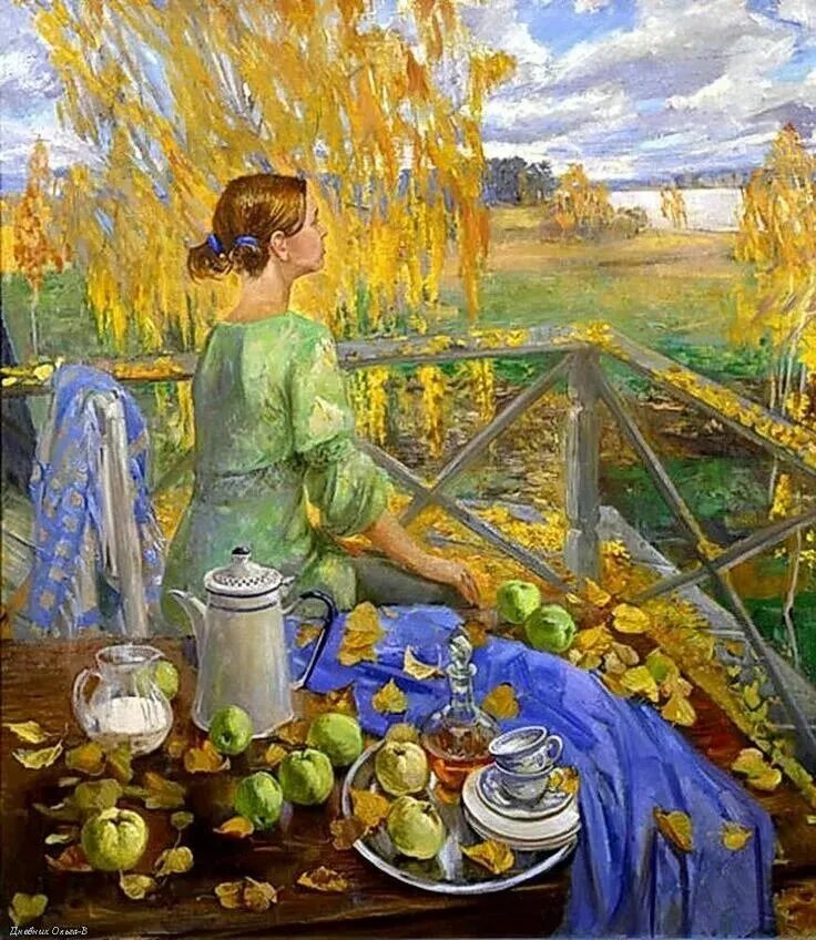 Картины конец августа