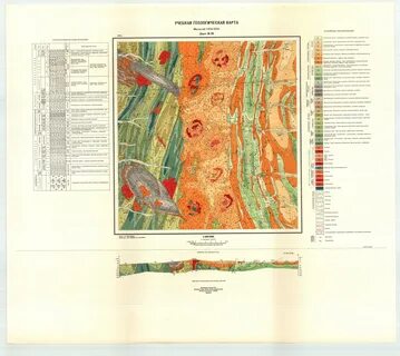 Листы геологической карты