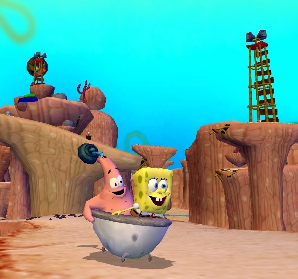 The Spongebob Squarepants movie (игра). Губка Боб квадратные штаны игра 2005. Губка Боб квадратные штаны 2=2. Игра губка боб корона