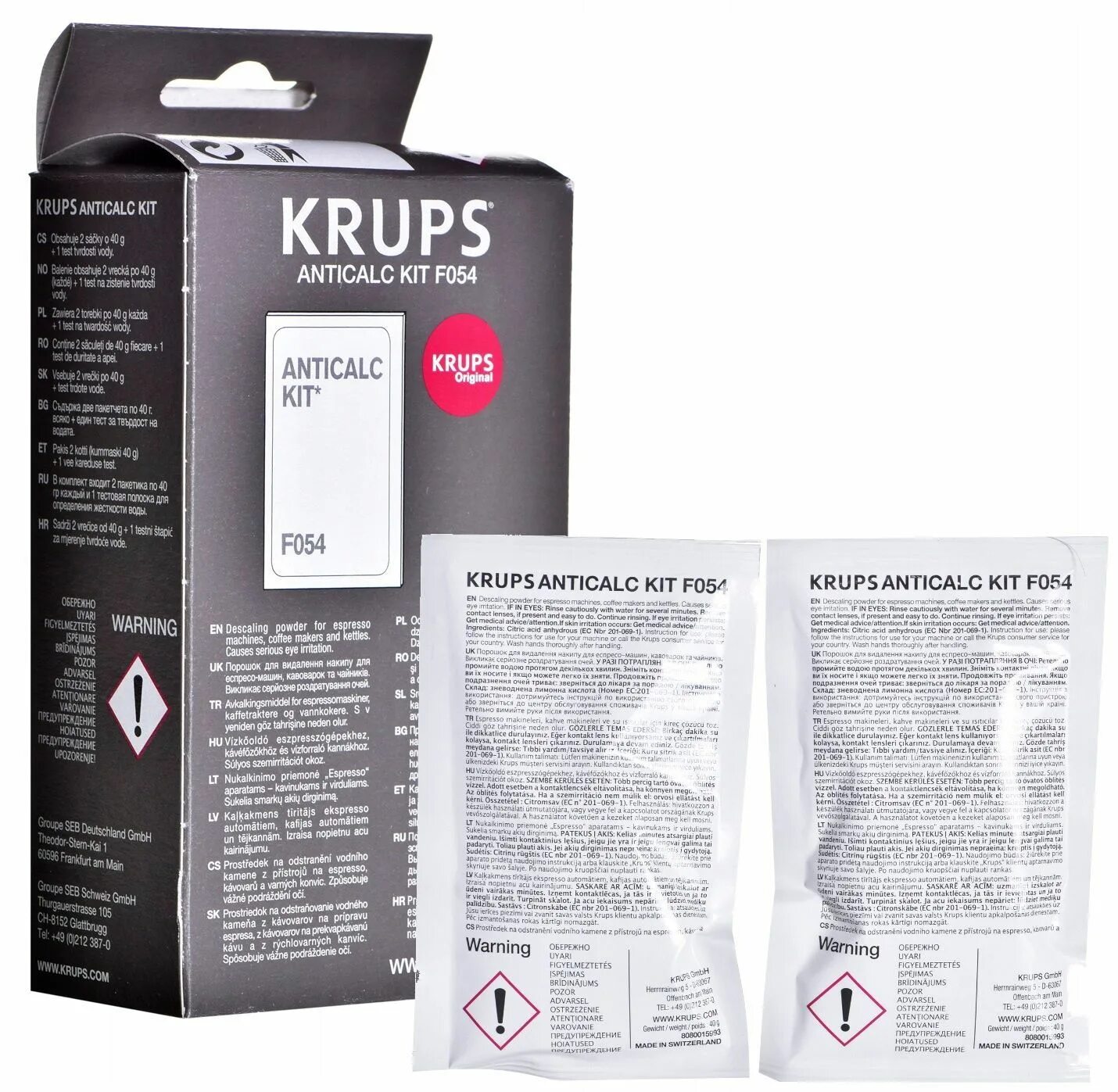 Кофемашина крупс очистка от накипи. Krups anticalc kit f054 инструкция. krups anticalc kit f054 инструкция по применению на русском языке. порошок от накипи krups f054.
