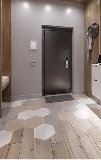 Кварцвинил в прихожей