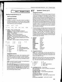 Unit 8 pre intermediate