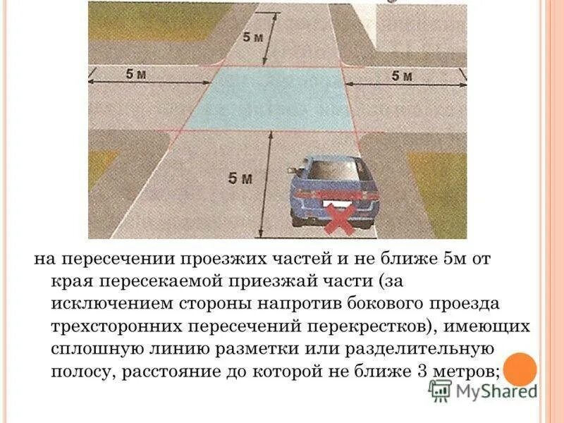 Ближе 5 м от края пересекаемой проезжей части. Разметка парковки на проезжей части. Разметка сплошная на перекрестке. Проезжая часть и пересечение проезжих частей. Перекресток определение в пдд