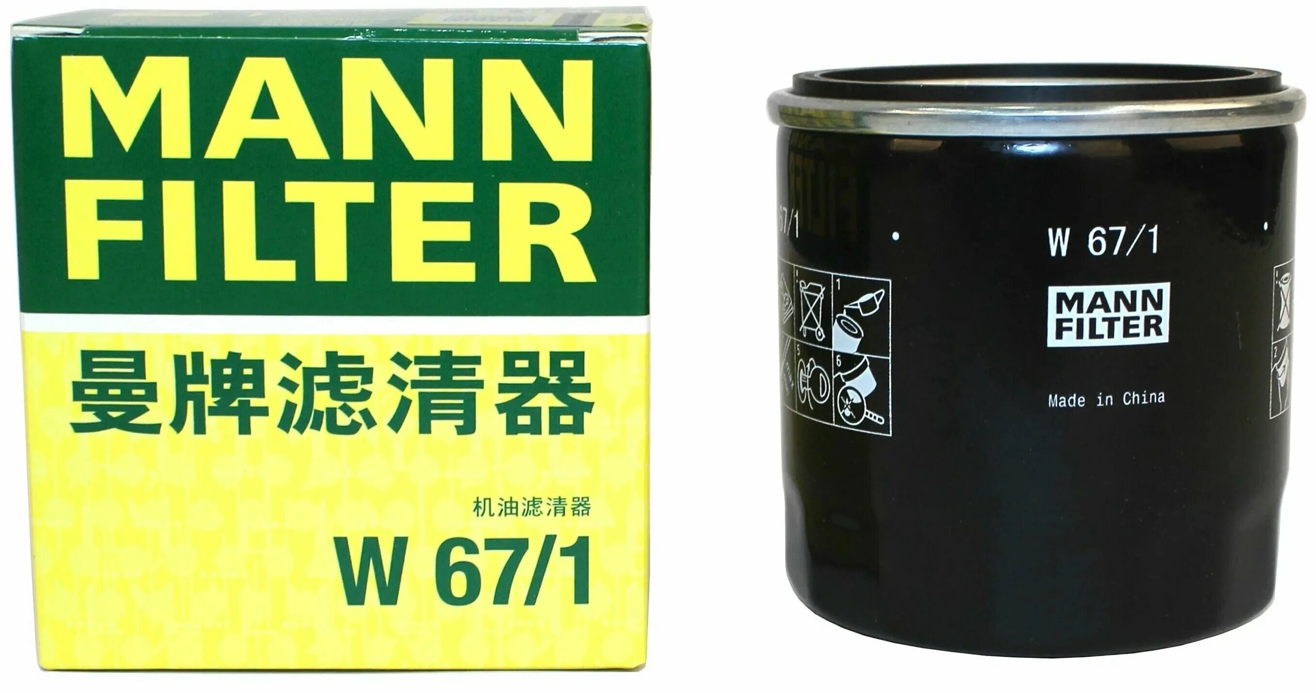 Mann filter 67 1