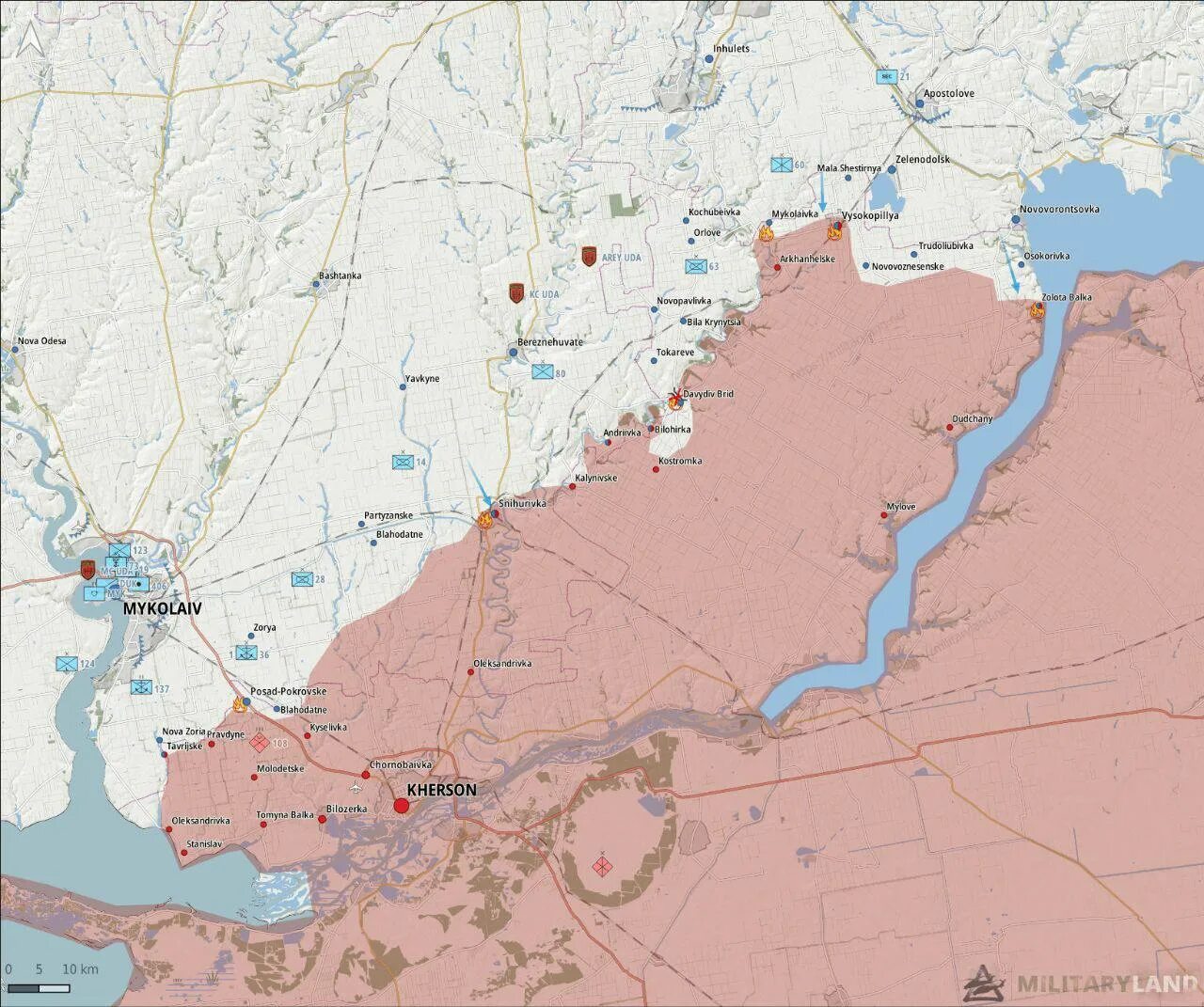 Линия фронта Херсон. Херсон на карте боевых действий. Наступление ВСУ на Херсон карта. Карта боевых действий на сегодня.