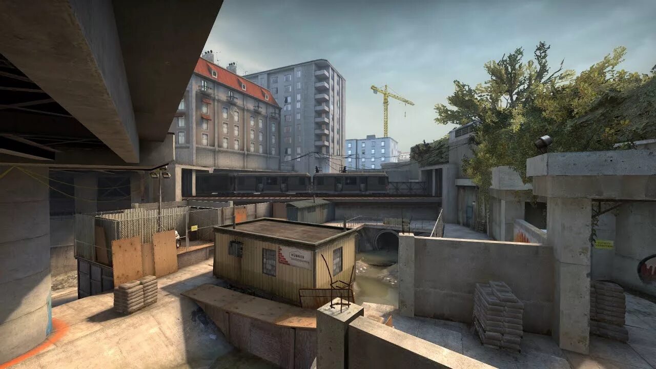 Overpass в CS 2 - как выглядит новый Оверпасс в Counter-Strike 2? А раскидки изм