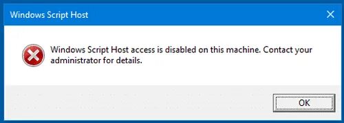 Windows script host ошибка как исправить. Windows script host. ошибка this computer does not meet the minimum requirements to run this software. wsh. не соответствует минимальным требованиям.