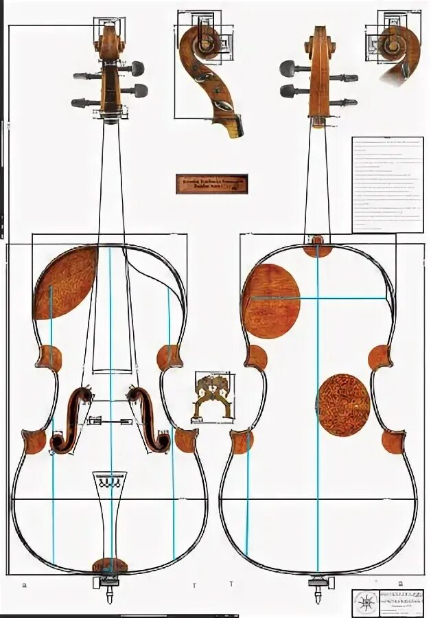 Чертеж скрипки Antonio Stradivari. Приспособления для скрипки. Виолончель чертеж. Конструкция контрабаса. Схема скрипки