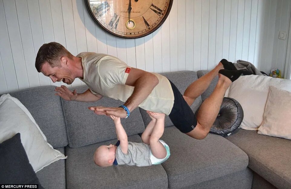 Dad and son x