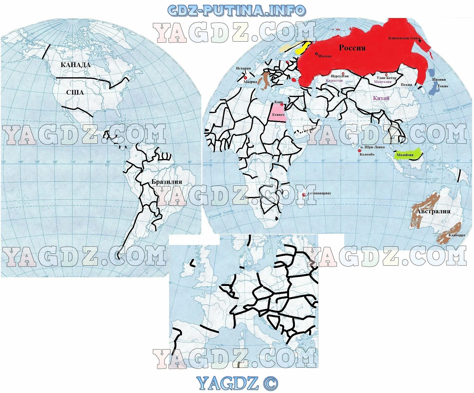 Решебник по контурной карте 10. Карта мира. Куба на контурной карте. Политическая карта мира контурная карта гдз. Куба на контурной карте мира.