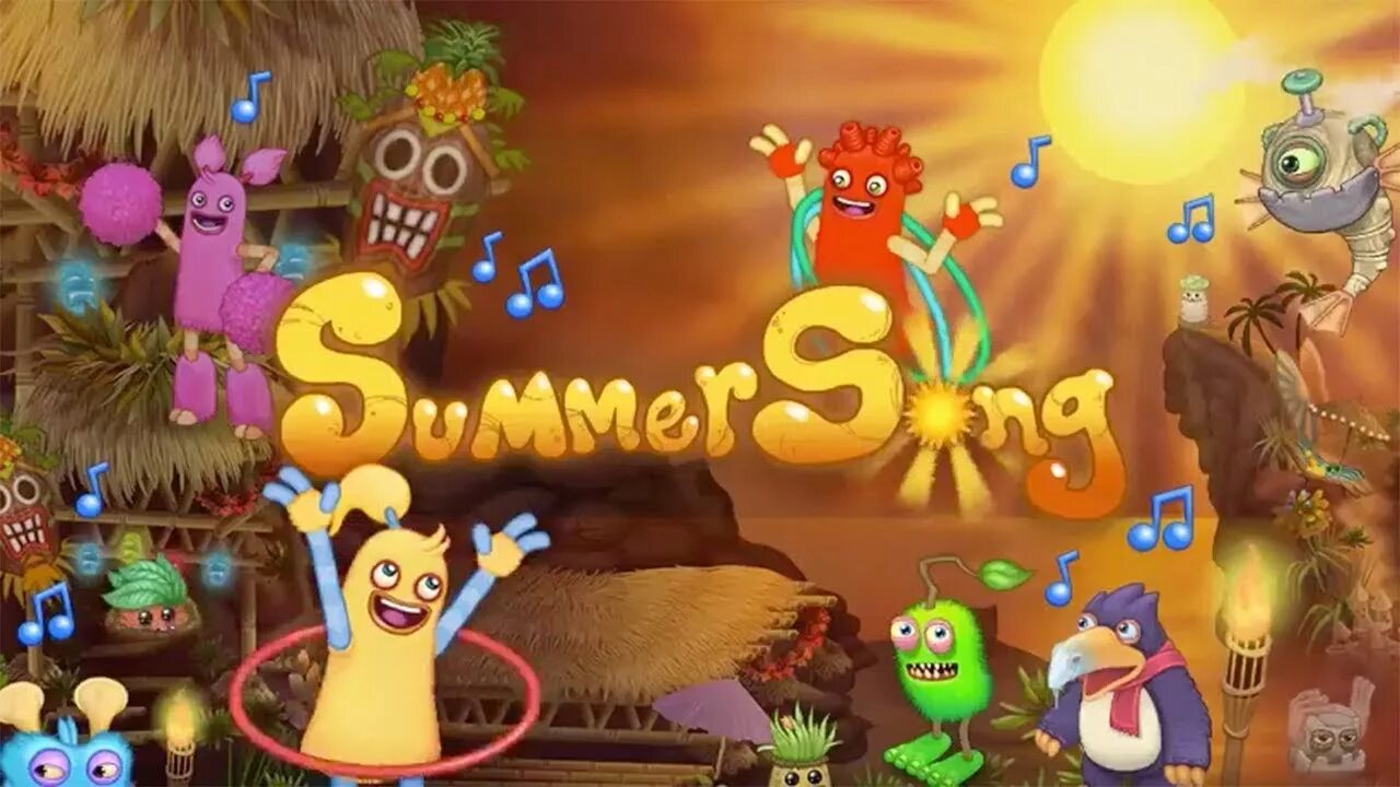 My singing Monsters Summer Song. MSM Summer Song. Summer Song Мои Поющие монстры. Летняя песенка my singing Monsters. Музыку my singing