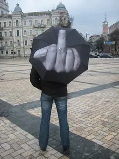 Зонтик с факом