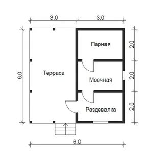Баня 36 кв м