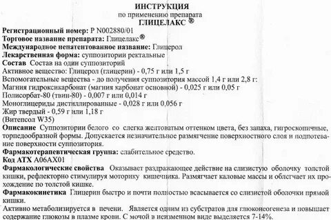 Ацелактовые свечи инструкция