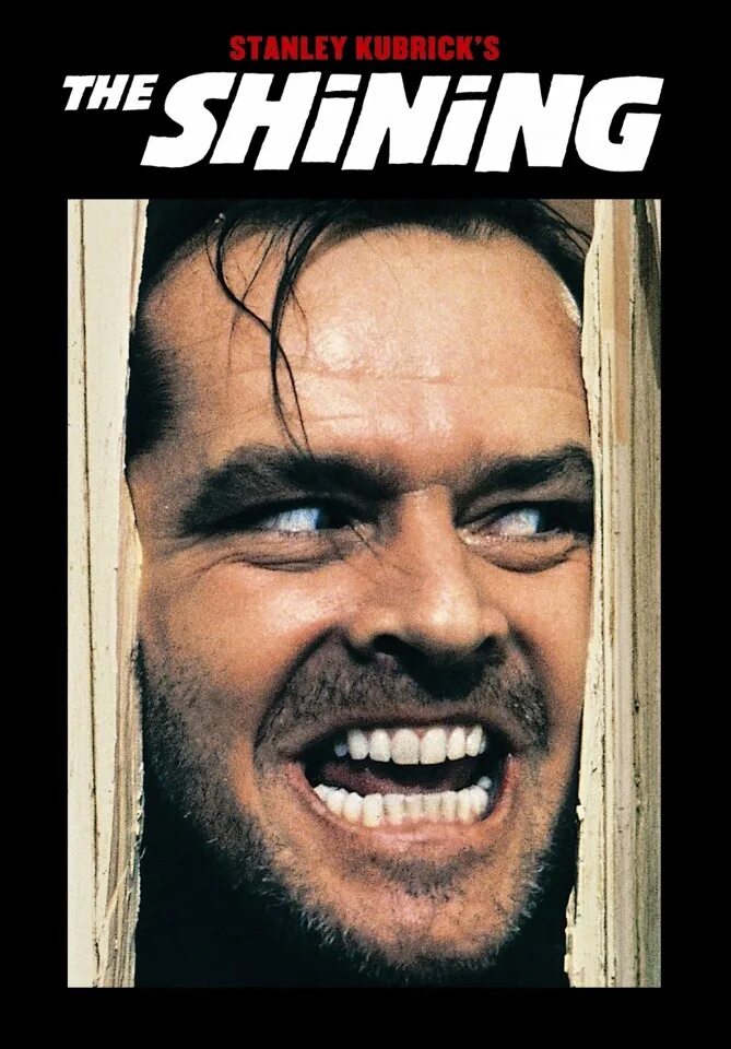 Джек Николсон сияние. The Shining 1980 poster.