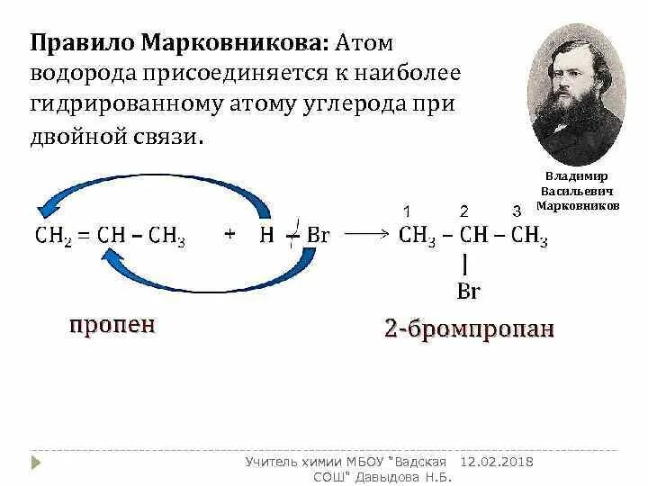 Реакции присоединения алкенов правило Марковникова. Алкены реакции присоединения, правило Марковникова. Правило Марковникова в органической химии. Правило Марковникова в реакциях присоединения. Реакции по правилу марковникова