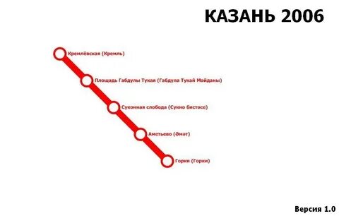Со скольки работает метро в казани