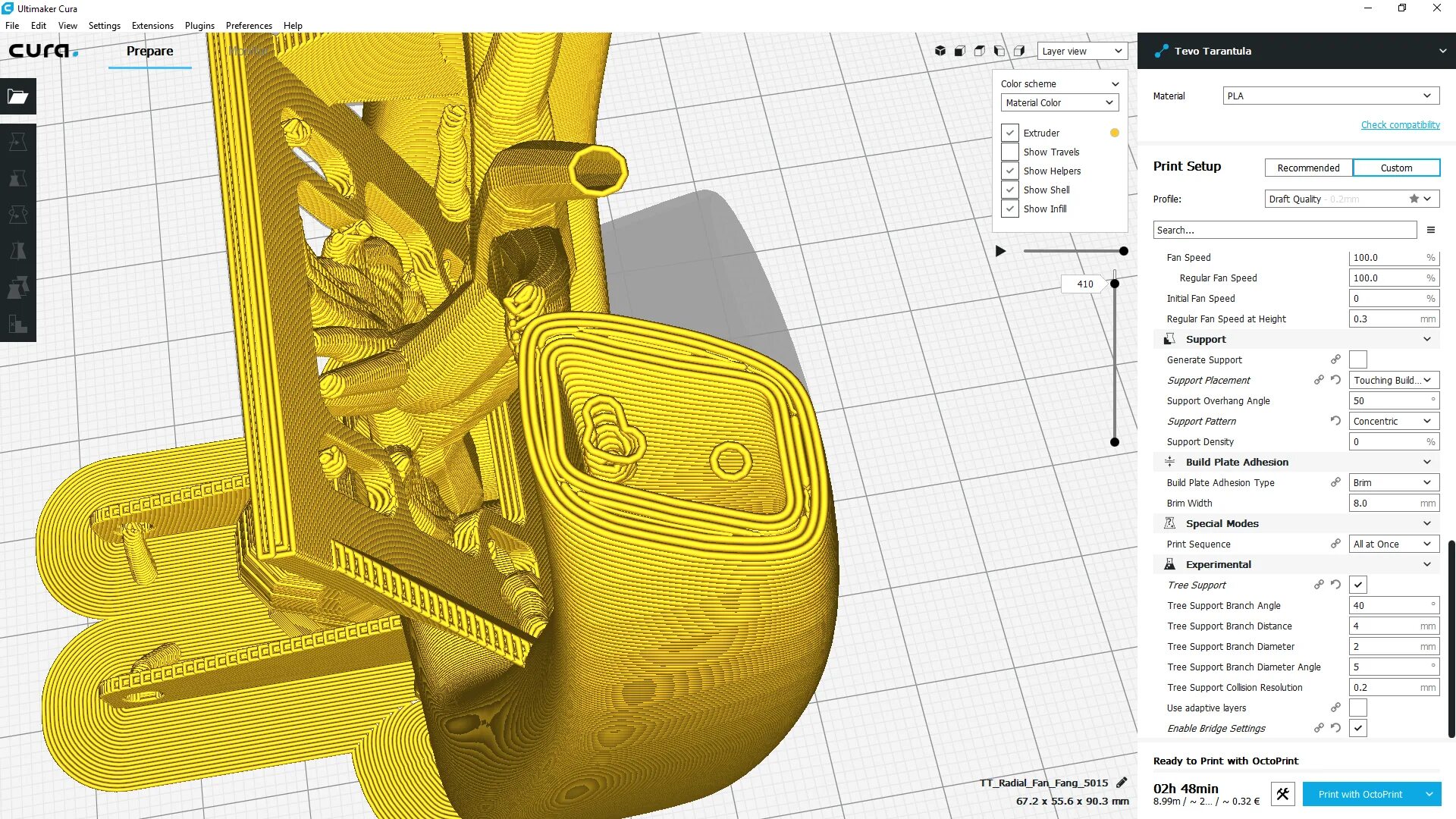 Custom supports для cura. Custom supports для cura