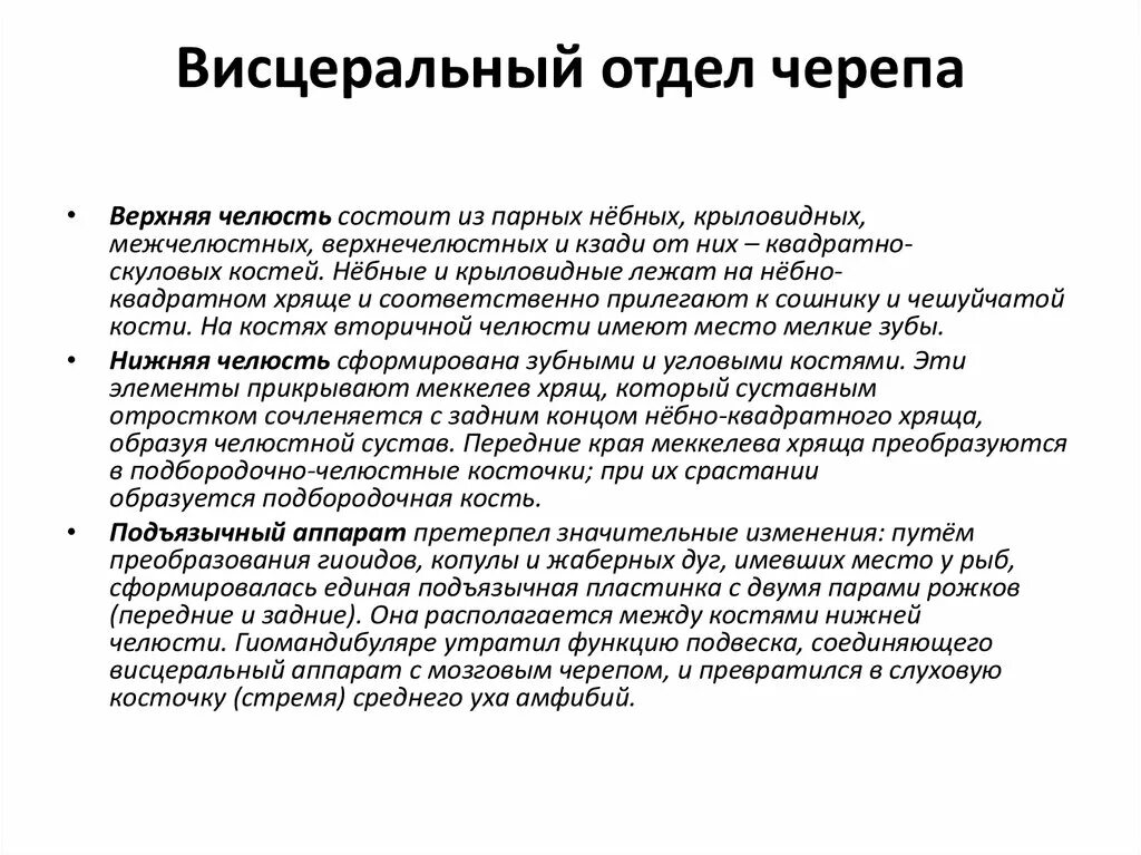 Висцеральный отдел черепа. Функции висцерального черепа. Висцеральный отдел черепа беспозвоночных. Висцеральный это череп отдел черепа.