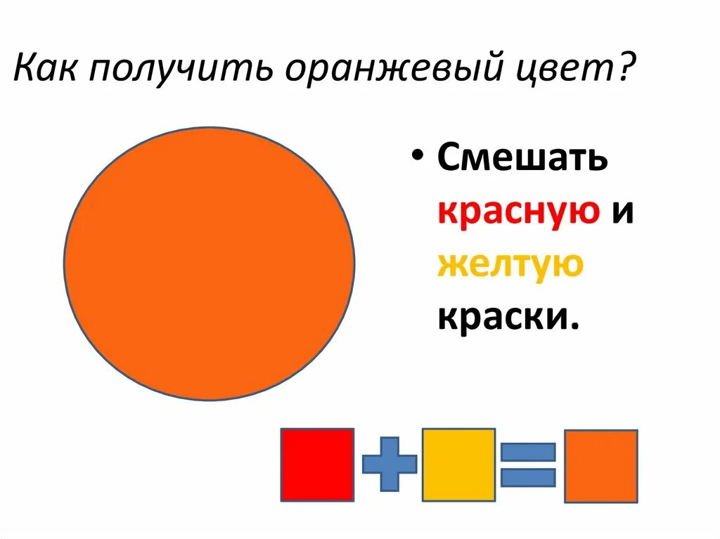 Из каких цветов получается желтый цвет. Какой цвет получится если смешать красный и оранжевый. какой цвет получится если смешать красный и желтый.
