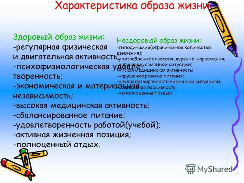 2 общая характеристика жизни. Характеристика здорового образа жизни. Характеристика образа жизни. Параметры образа жизни. Составляющие характеристики здорового образа жизни.