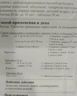 Омнитус инструкция по применению взрослым отзывы