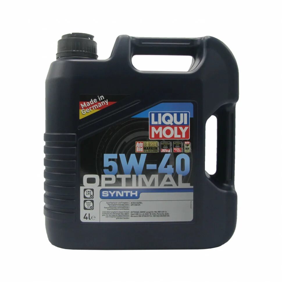 Моторное масло ликви моли отзывы. Масло моторное Liqui Moly 5w-40 OPTIMAL Synth. Liqui Moly OPTIMAL Synth 5w40 SN/CF, 4 Л.. Liqui Moly 5w40 OPTIMAL. Liqui Moly 5w40 OPTIMAL Synth 4л.