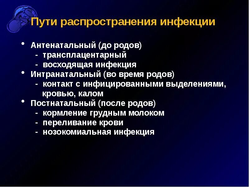 Пути распространения послеродовой инфекции. Интраканаликулярный путь распространения. Этапы распространения послеродовой инфекции. Пути передачи инфекции в послеродовом периоде. Септические заболевания в акушерстве