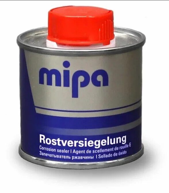 Запечатыватель ржавчины mipa отзывы. Запечатыватель ржавчины MIPA, 100мл. Закупориватель ржавчины MIPA. Запечатыватель ржавчины (Rostversiegelung) 100мл. MIPA средство против ржавчины Miparox 1л артикул.
