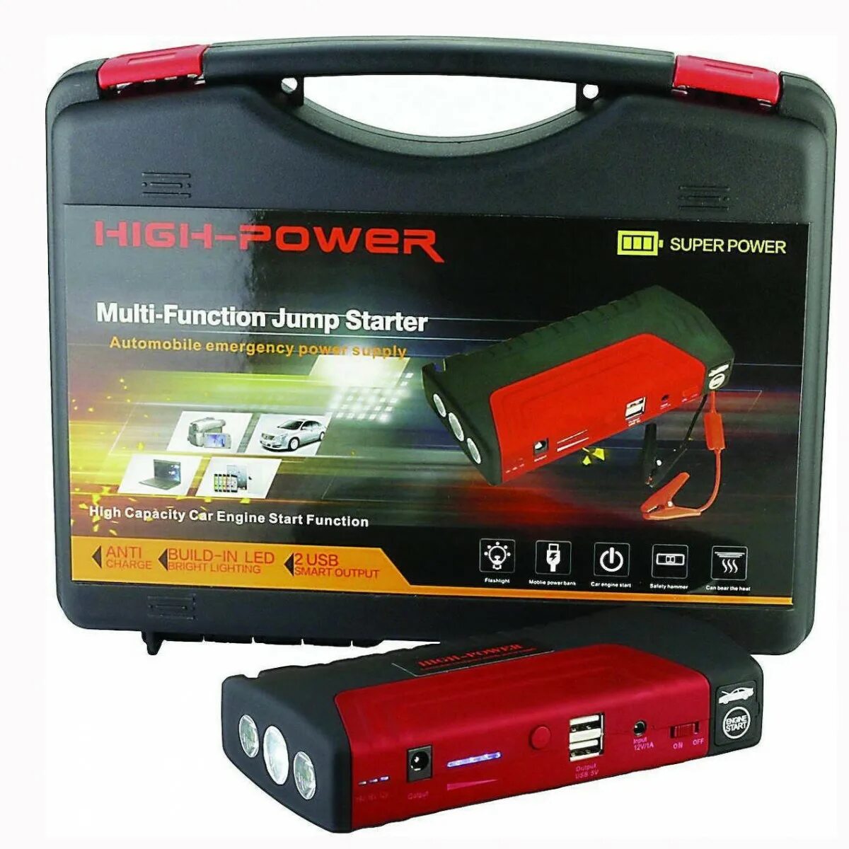 Multi jump. Пуско-зарядное устройство &quot;high power tm15&quot;. jump starter high power 99800 mah. jump starter 16800 mah. jump starter tm-15.